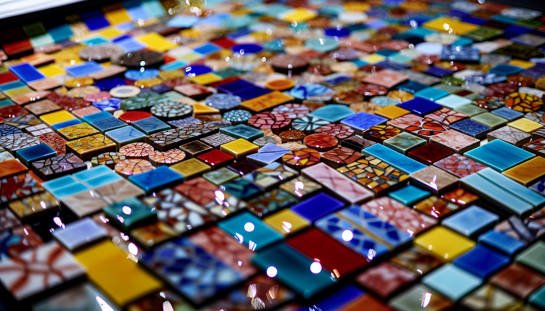 Kreative Mosaikfliesen für individuelle Gestaltungsmöglichkeiten im Badezimmer