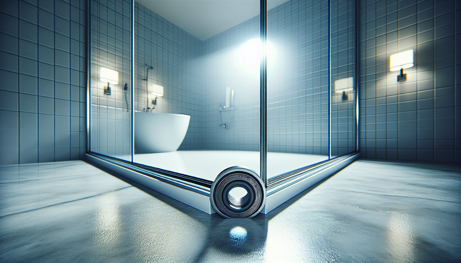 Hygienische Badezimmerumgebung durch regelmäßige Erneuerung der Duschdichtung