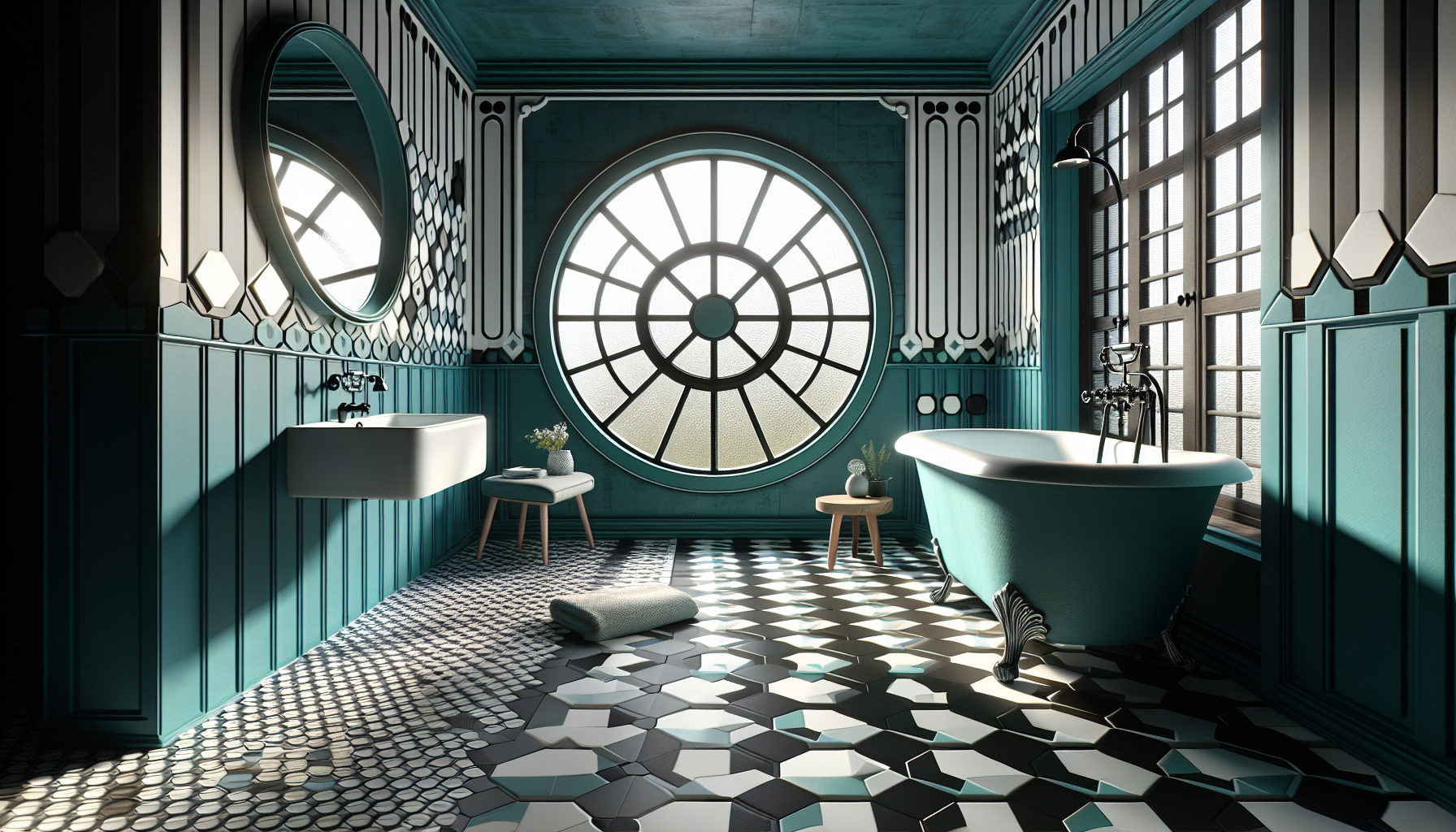 Retro-Badezimmergestaltung: Tipps und Ideen für die Kombination von klassischem Charme und moderner Eleganz