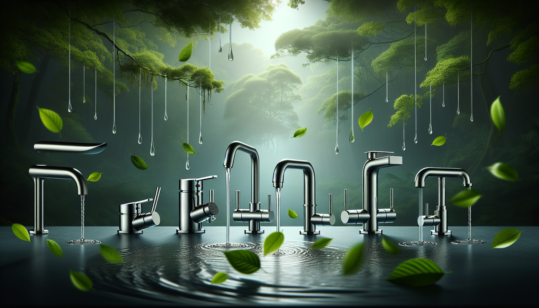 Moderne Badarmaturen zur Reduzierung des Wasserverbrauchs