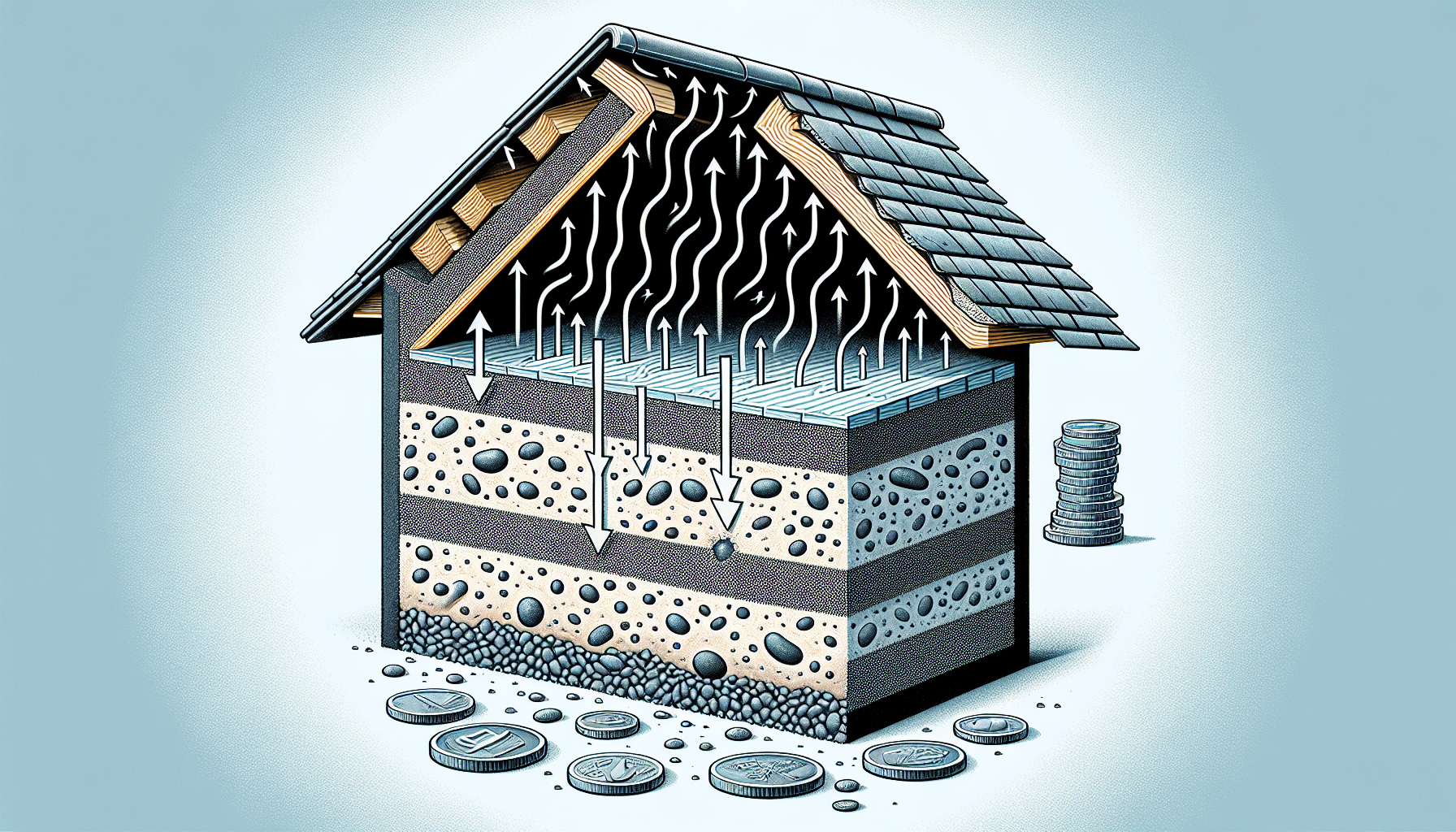 Vorteile der Dachdämmung ohne Dampfsperre