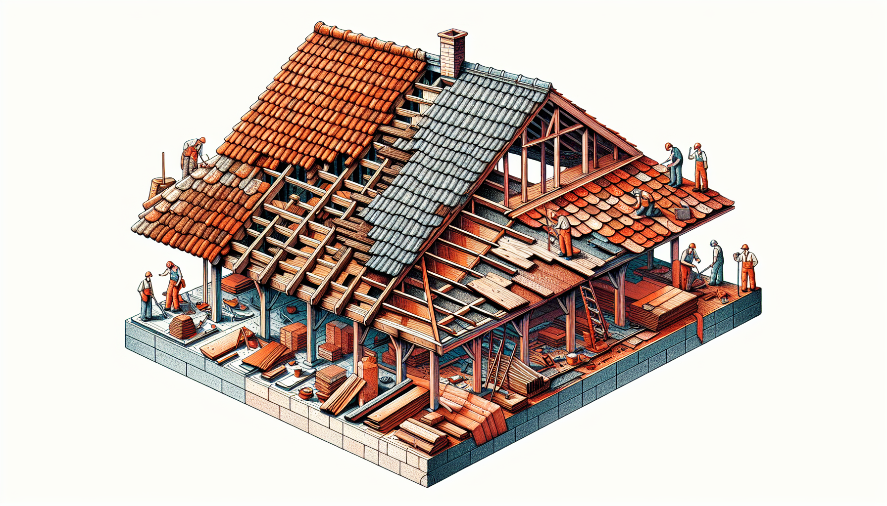 Dachsanierung Kosten: Kostenfaktoren einer Dachsanierung