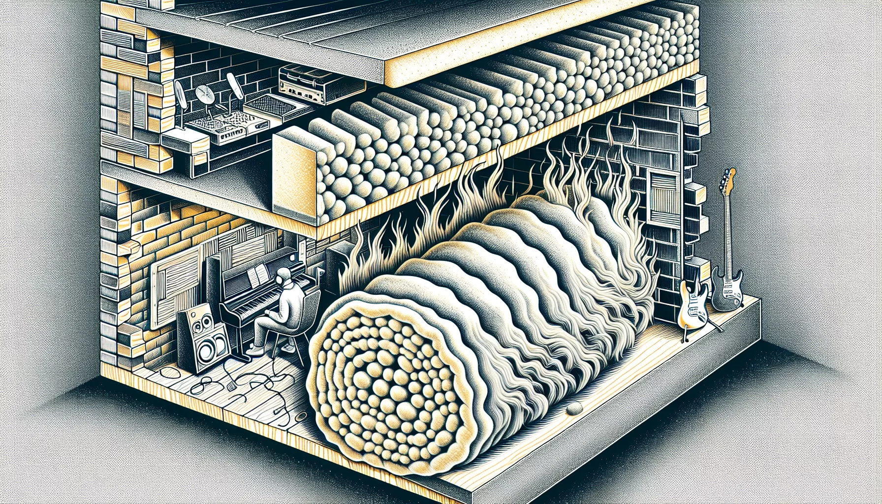 Mineralwolle Dämmung