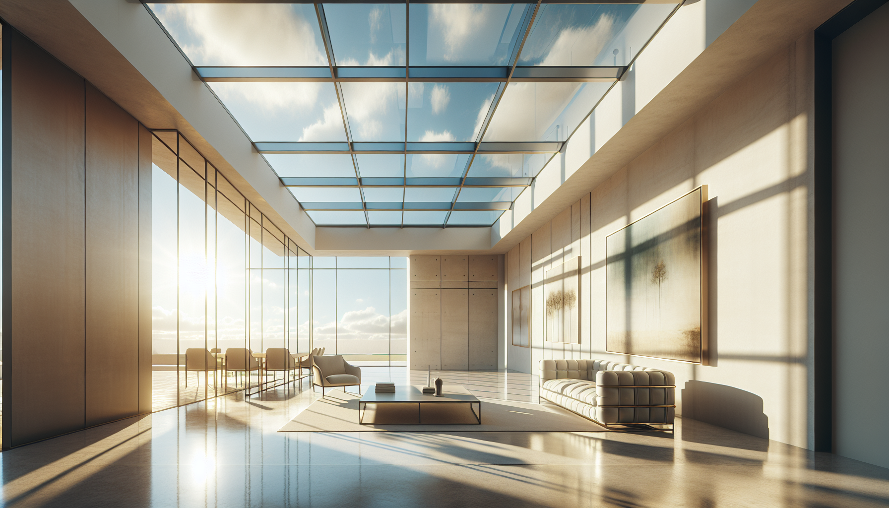 Ästhetisches Design von Panorama Dachfenstern für modernes Wohnen