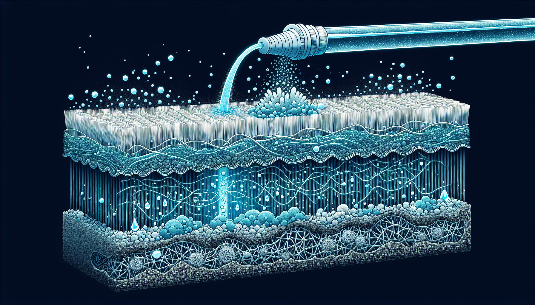 Illustration der Umkehrosmoseanlage