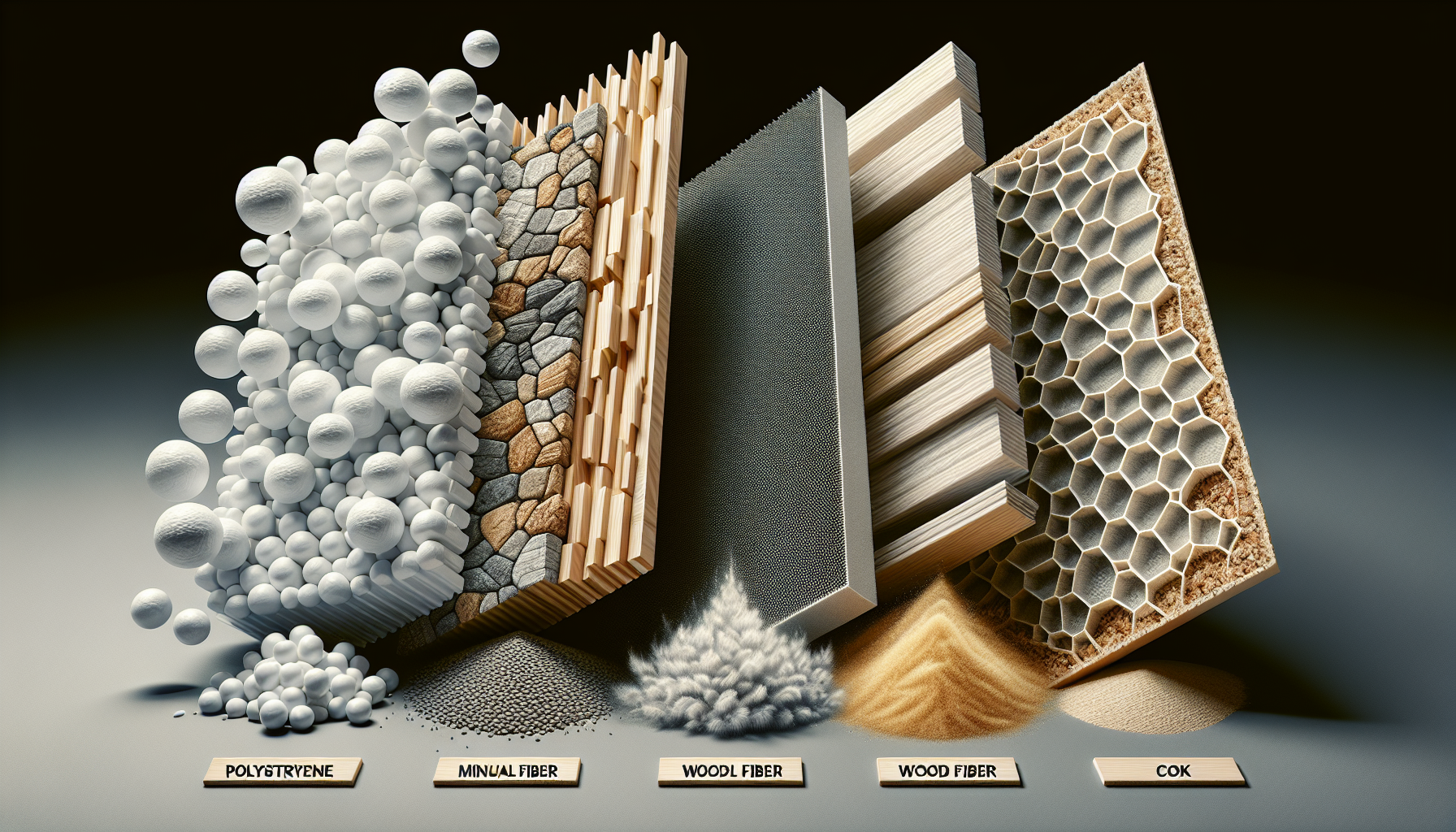 Materialien für Trittschalldämmung