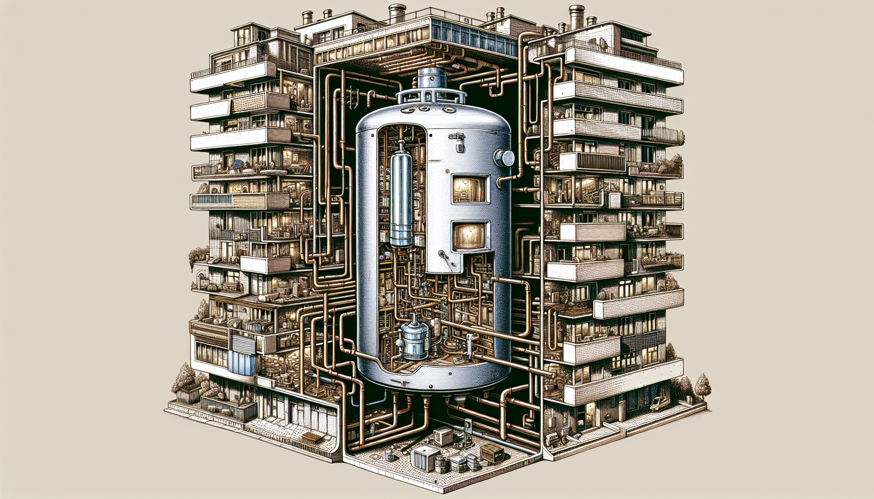 Gas-Warmwasserspeicher