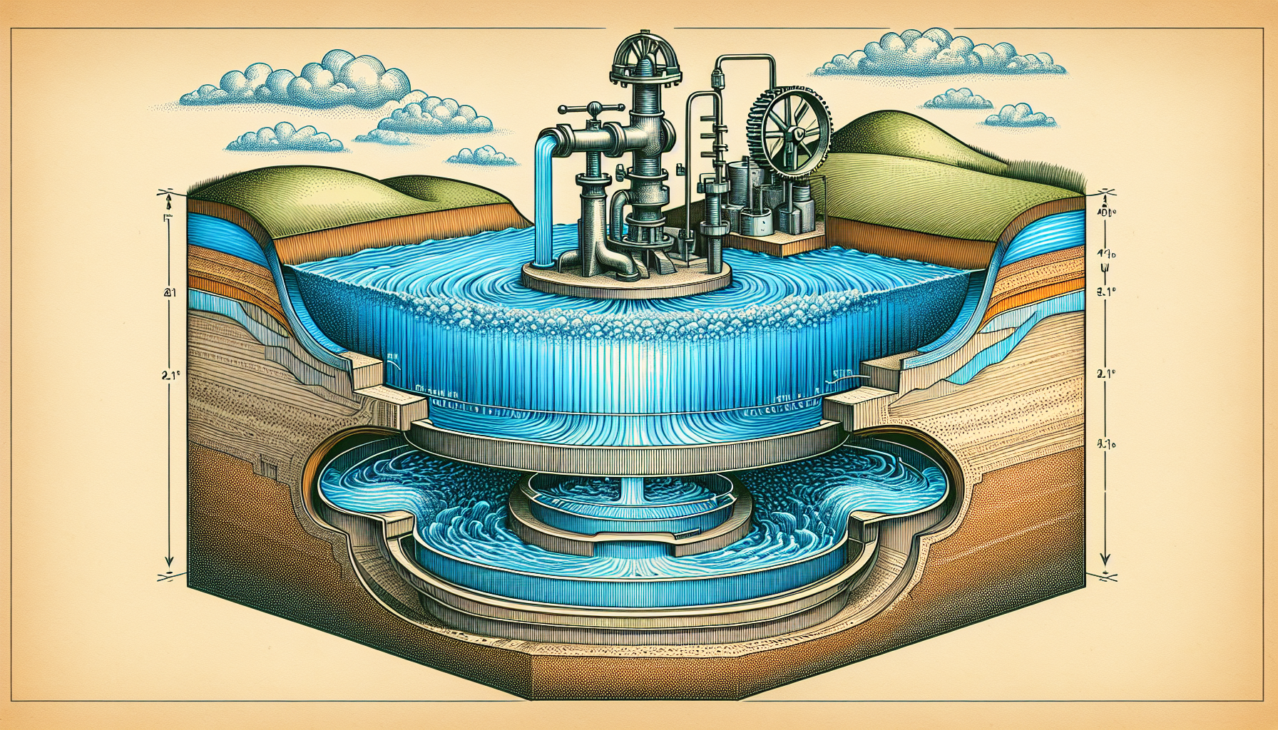 Wasserdruck und Höhenunterschiede