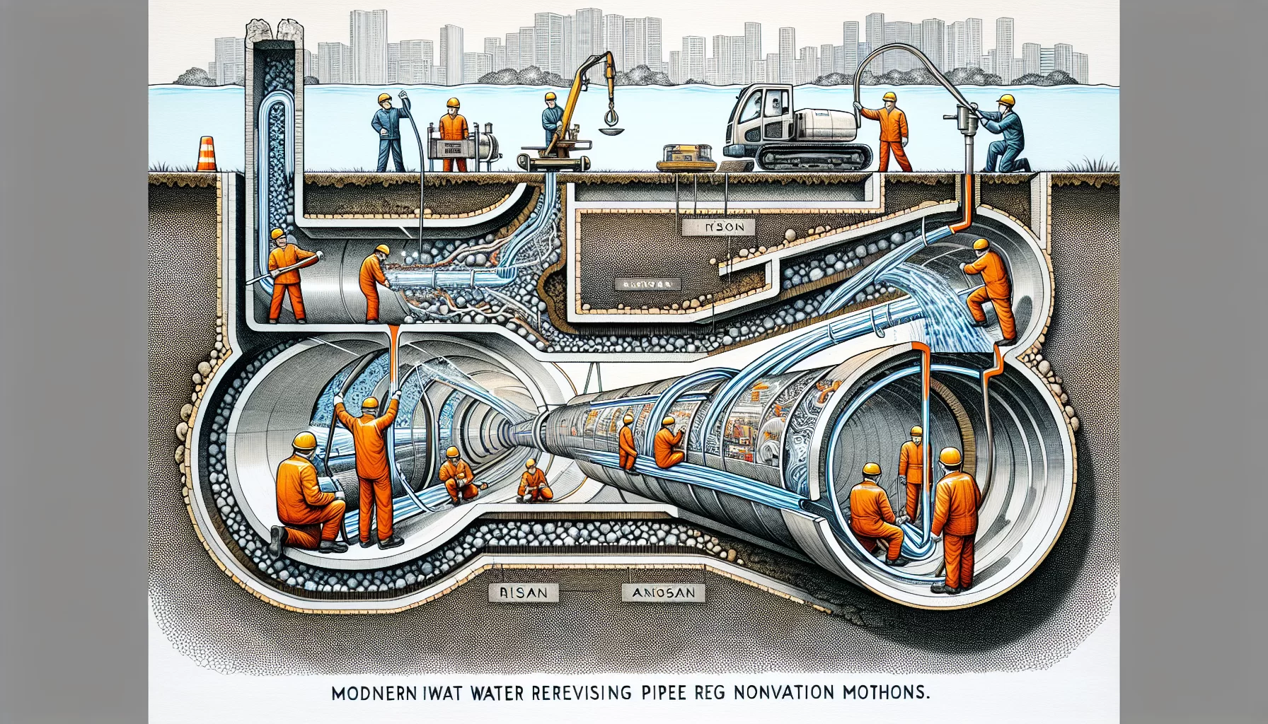 Moderne Verfahren der Wasserleitungssanierung