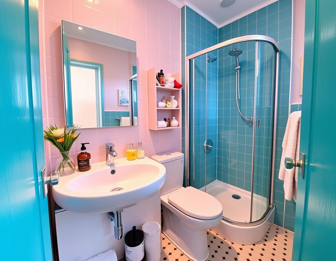 Badezimmer mit neuen Farben und Accessoires gestalten